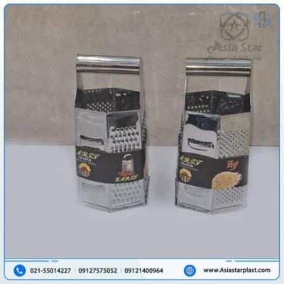 رنده ۶ گوش استیل؛ انتخابی کاربردی، بادوام و اقتصادی برای آشپزخانههای خانگی و صنعتی