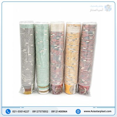 لیوان کاغذی دبل 120میل 50عددی