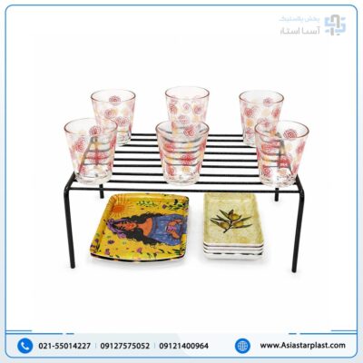 راف مشکی ضخیم تهران فولاد